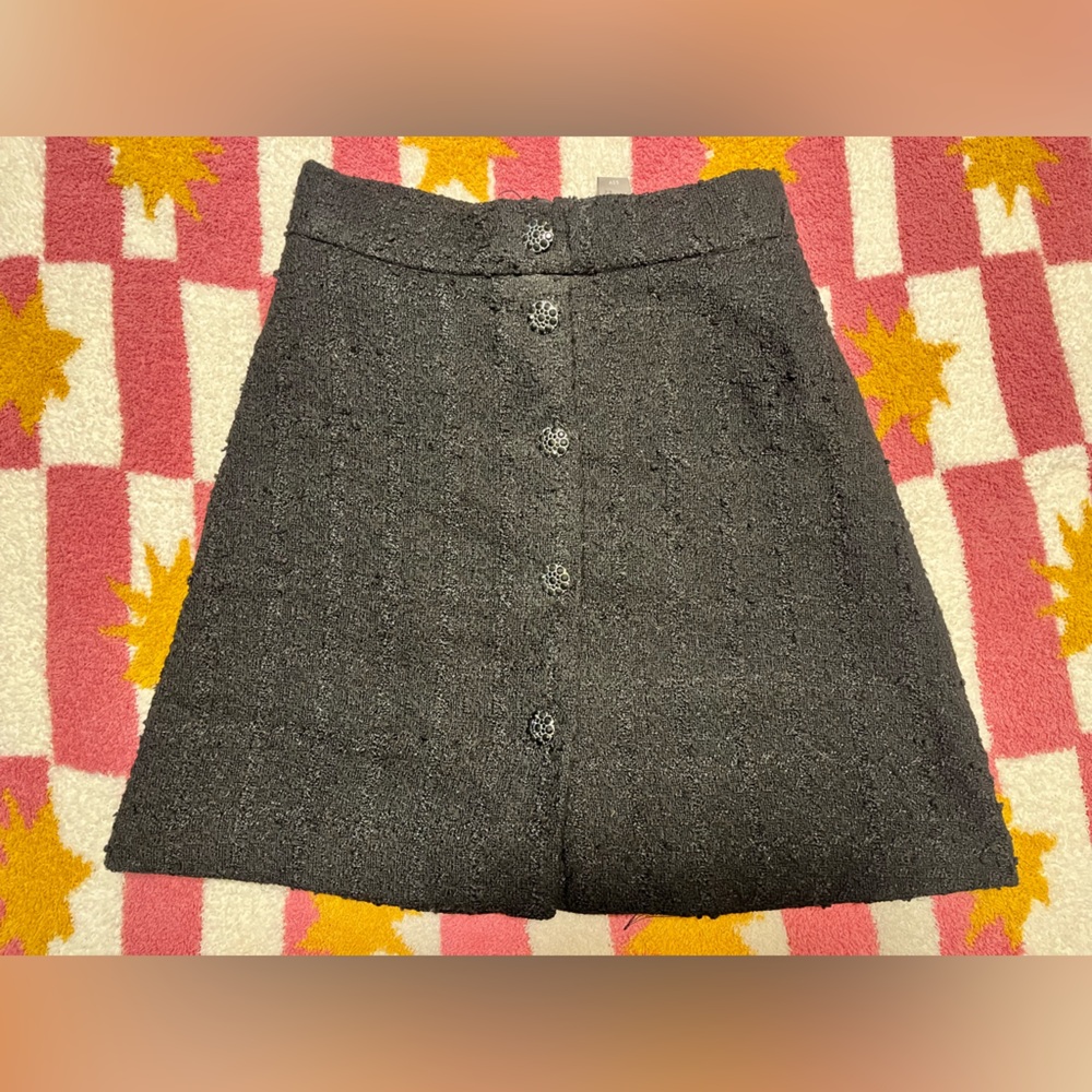 H&M Tweed Mini Skirt